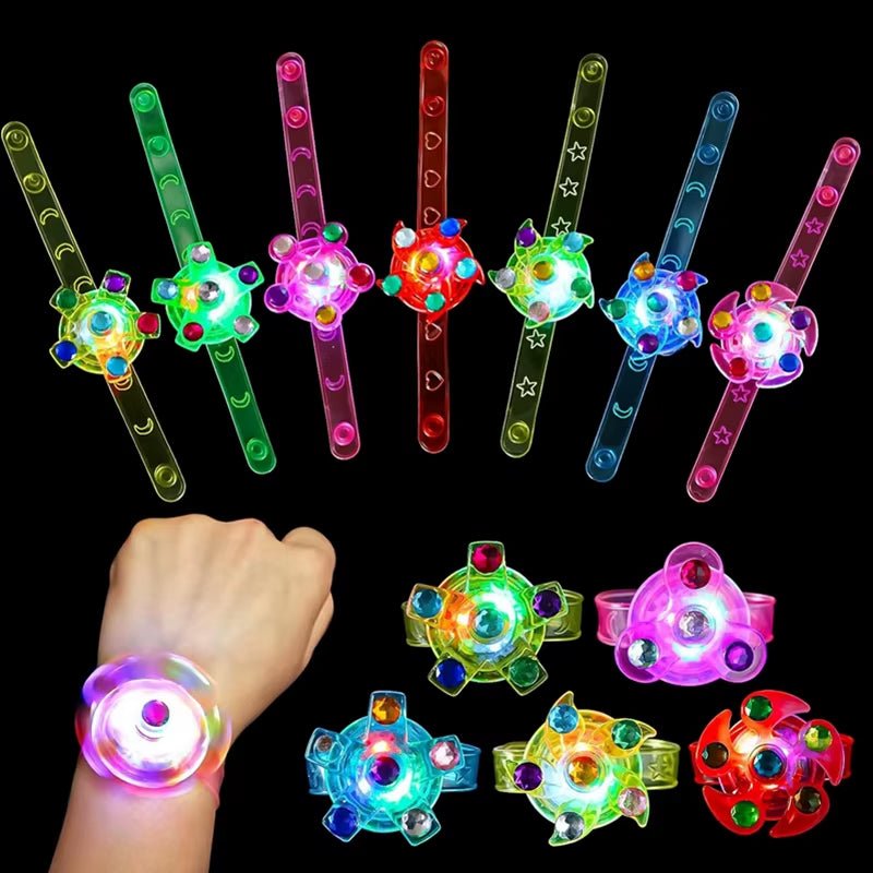 Luminous Spinner Bracelet | Kids Birthday Party Favors | Pinata Goodie Bag Filler - FLUFFI