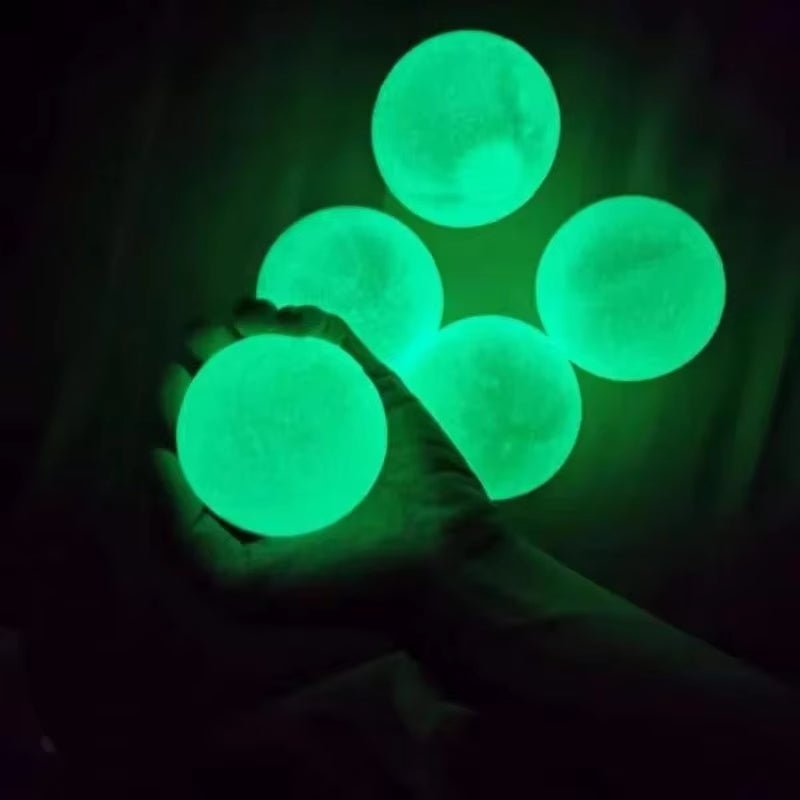 Luminous Sticky Ball | Glow in the Dark Ball | Throwing Target Ball - FLUFFI
