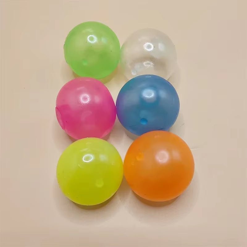 Luminous Sticky Ball | Glow in the Dark Ball | Throwing Target Ball - FLUFFI