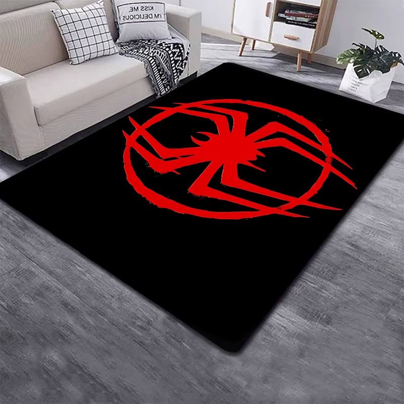 Marvel Spider Man HD Printed Carpet for Children,Living Room Bedroom Floor Mat Kitchen Mat Children'S Bedroom Mat - FLUFFI