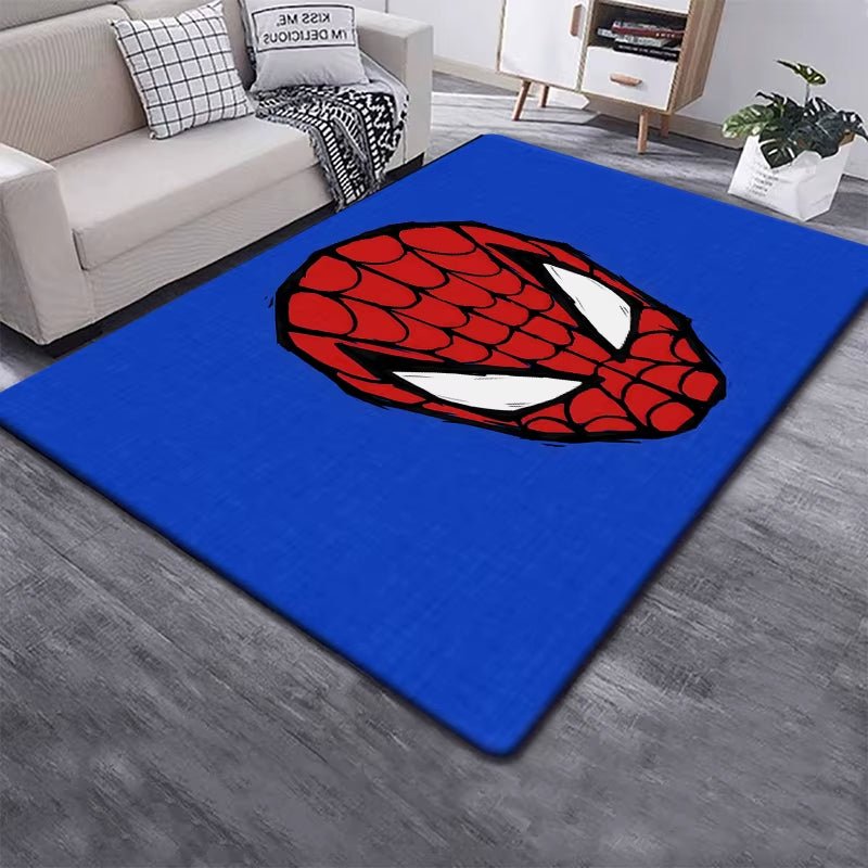 Marvel Spider Man HD Printed Carpet for Children,Living Room Bedroom Floor Mat Kitchen Mat Children'S Bedroom Mat - FLUFFI