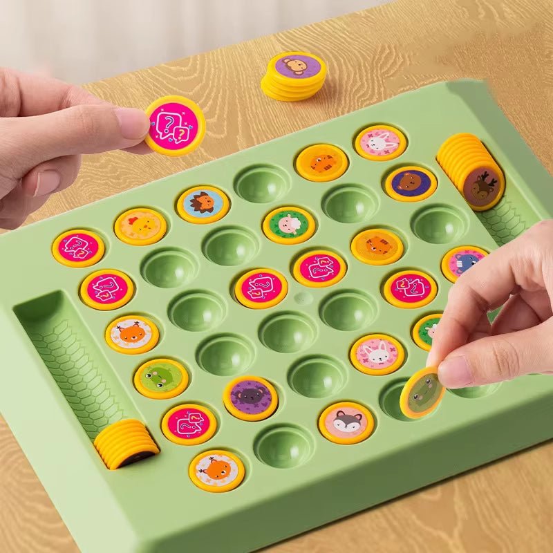 Memory Flip Chess | Logical Thinking |Memory Chain Chess - FLUFFI