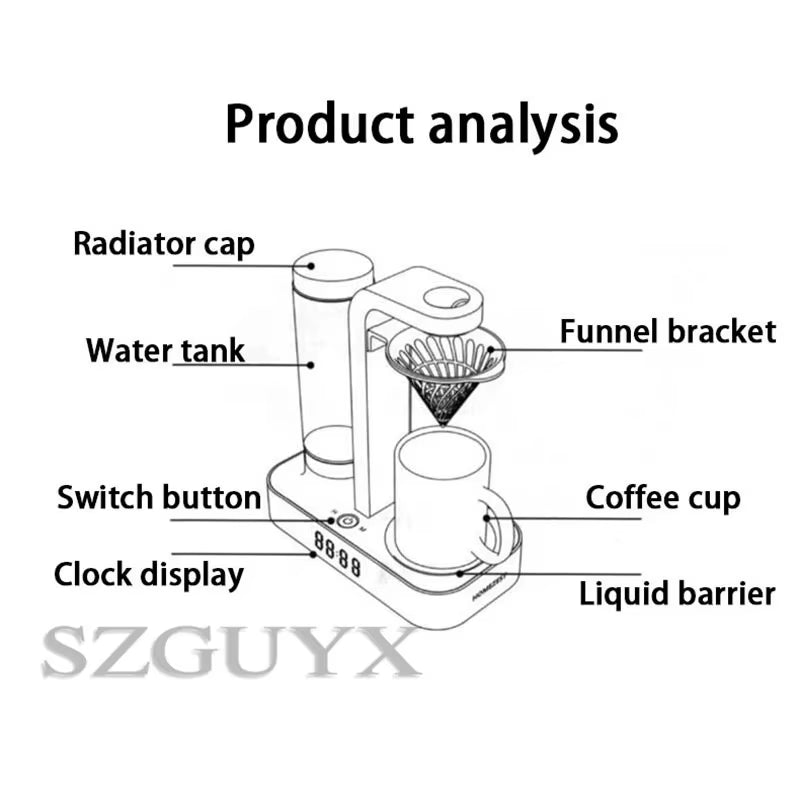 Mini American Drip | Smart Coffee Machine - FLUFFI