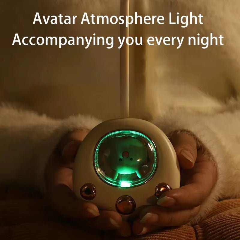 Mini Hand Warmer Mobile Power 2 in 1 Usb Charging Cute Cat Paw Pocket Hand Warmer Fast Heater Winter for Camping Office School - FLUFFI