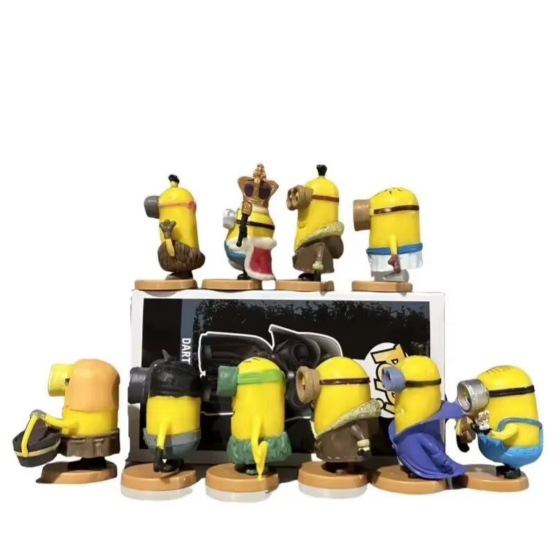 Miniones Anime Figure Toys 3D Eye Despicable Miniones Action Figures Classic - FLUFFI