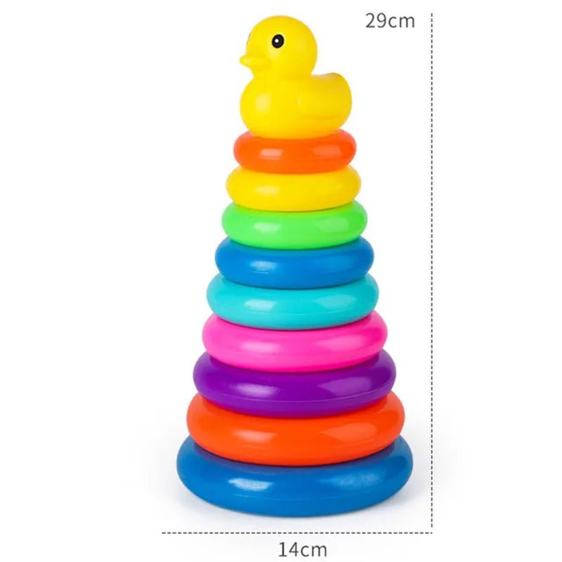 Montessori Baby Toy Rolling Ball Children Montessori Educational Games for Babies Stacking Track Baby Development Toys Children - FLUFFI