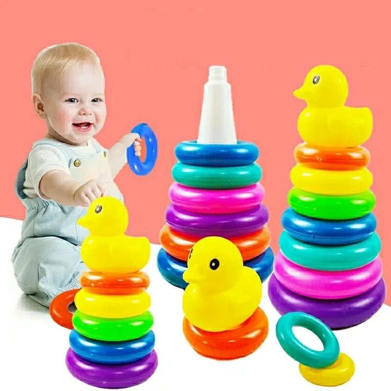 Montessori Baby Toy Rolling Ball Children Montessori Educational Games for Babies Stacking Track Baby Development Toys Children - FLUFFI