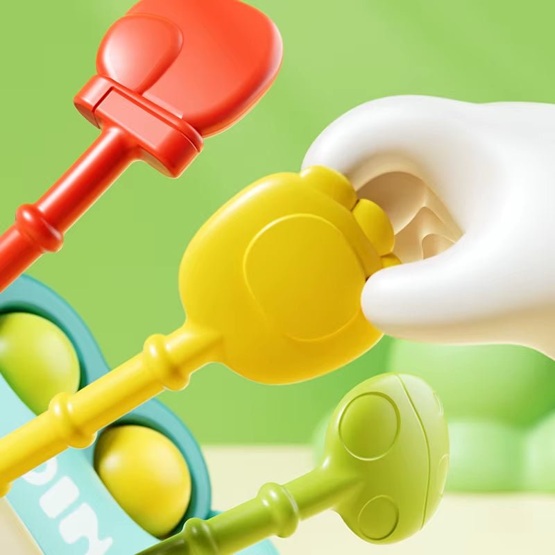 Montessori Toys for Baby,Dinosaur Pull String Toy for Infant,Sensory Teething - FLUFFI