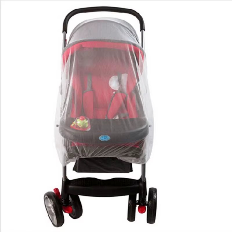 Mosquito Net on the Stroller Baby Carriage Mesh Cover Universal Summer Anti - Mosquito Tent Protection Newborn Kids Mosquito Net - FLUFFI