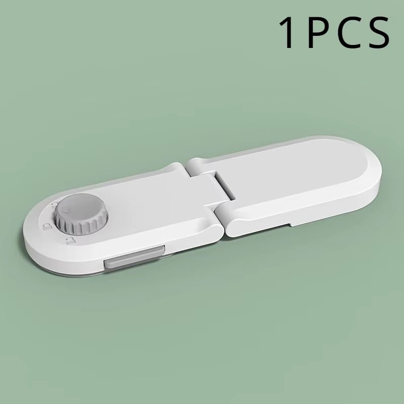 Multi - Use Adhesive Straps Locks Childproofing Baby Proofing Cabinet Latches for Drawers Fridge Door Oven Window No Drilling - FLUFFI