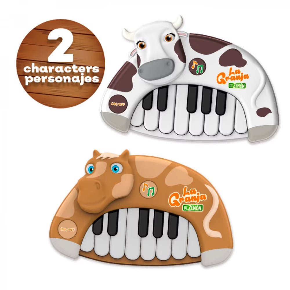 Musical Electronic Piano - 13 Keys - Interactive Keyboard Portable - FLUFFI