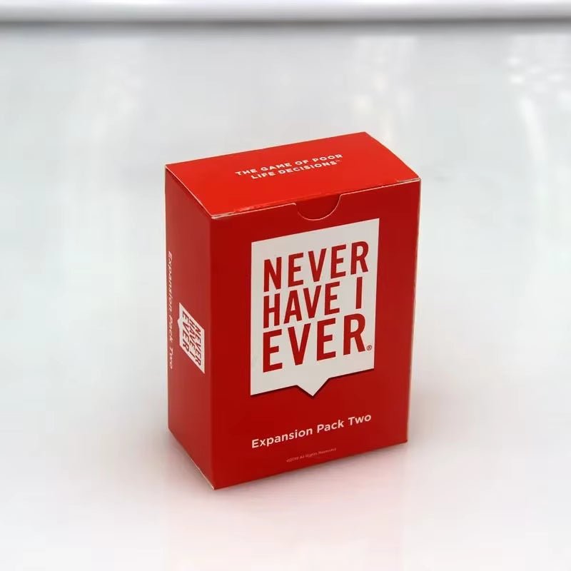 Never Have I Ever | Deluxe Box | Mega Set 550 Cards |Extension Board Game - FLUFFI