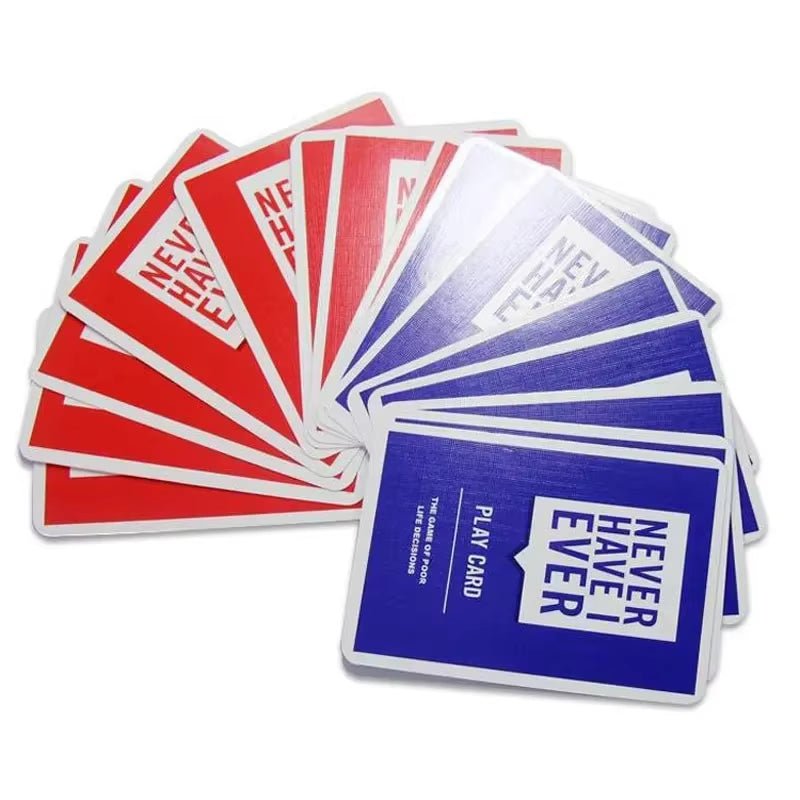 Never Have I Ever | Deluxe Box | Mega Set 550 Cards |Extension Board Game - FLUFFI