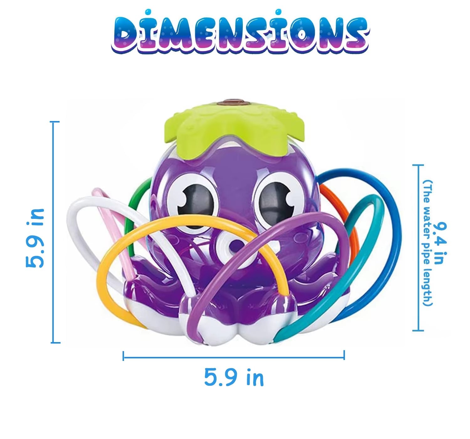 Octopus Sprinkler | Garden Water Toys | Summer Splash - FLUFFI