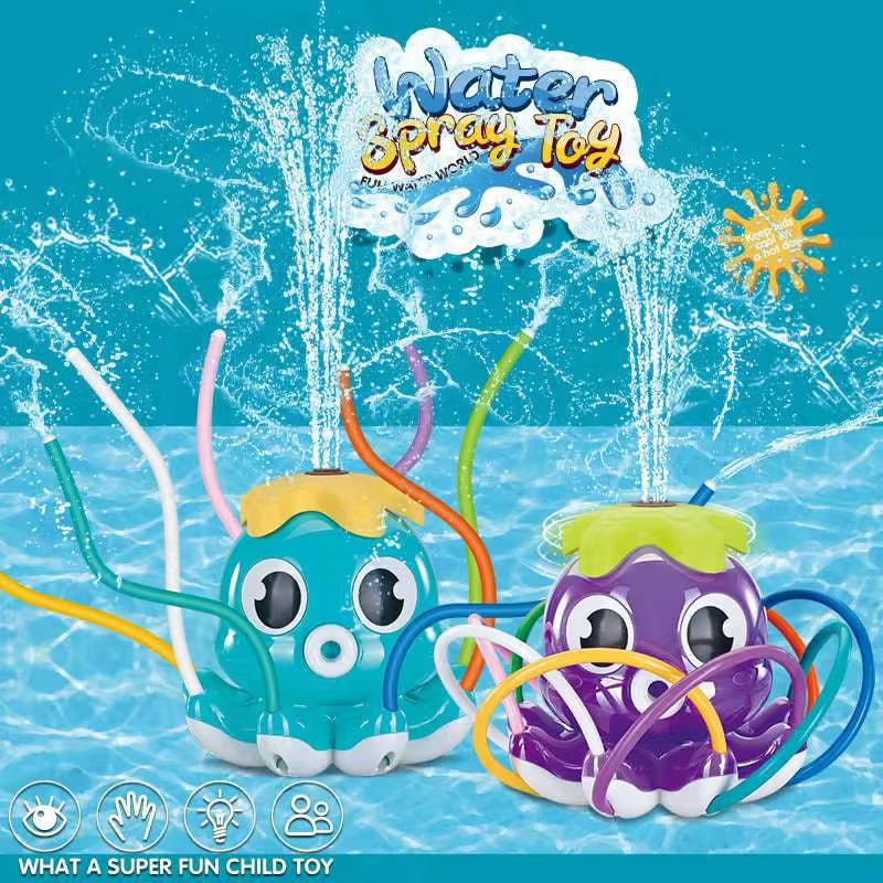 Octopus Sprinkler | Garden Water Toys | Summer Splash - FLUFFI