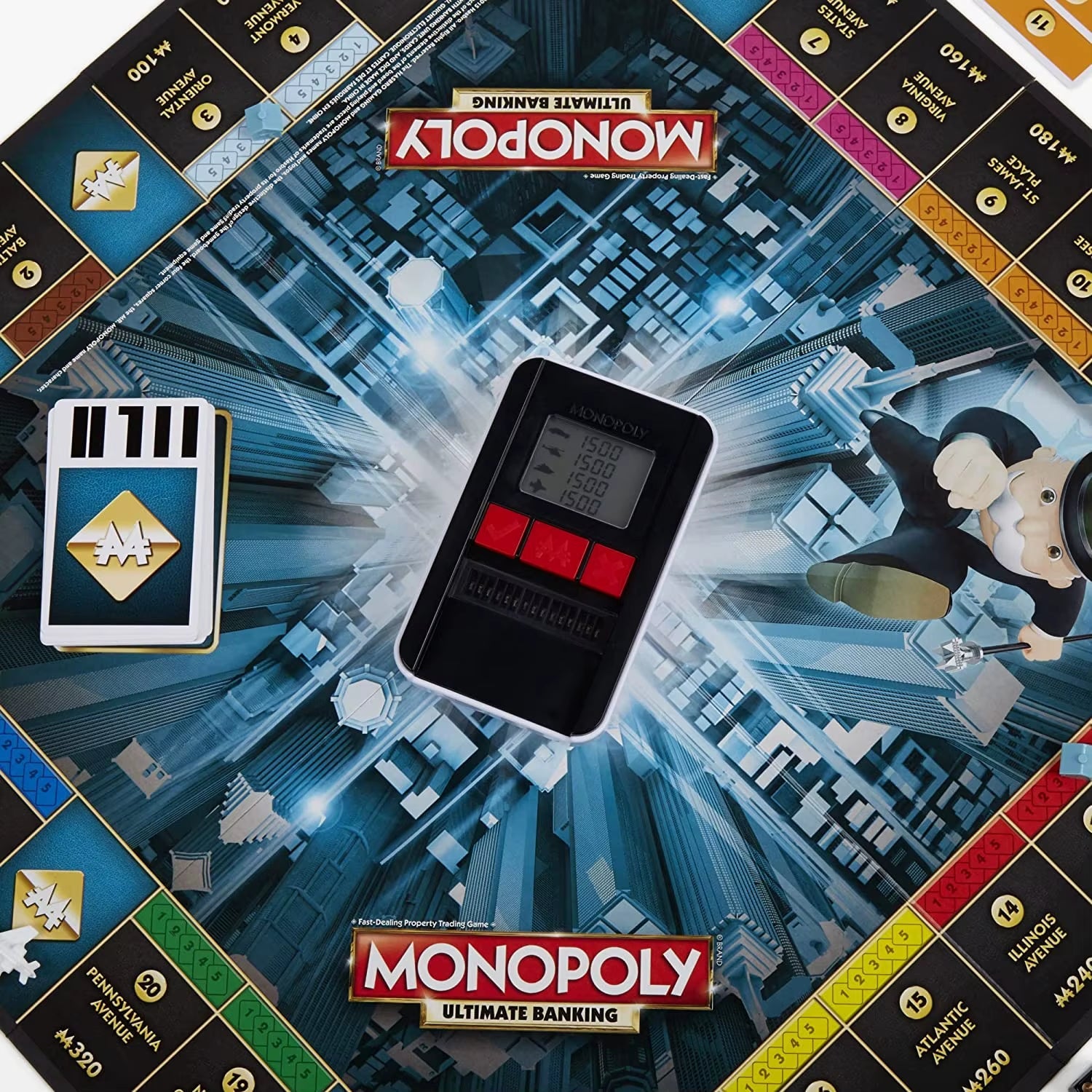 Original Monopoly | Board Games | Electronic Banking | Family Fun! - FLUFFI