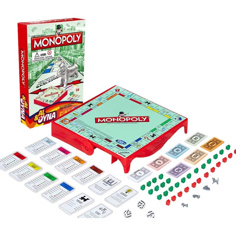 Original Monopoly | Board Games | Electronic Banking | Family Fun! - FLUFFI