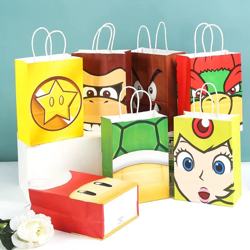 Party Gift Bags - Super Mario Bros - FLUFFI