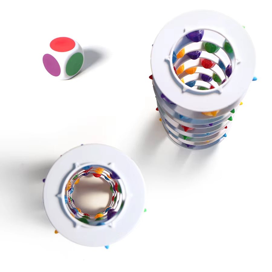 Penguin Tower Collapse - Balance Board Game - FLUFFI