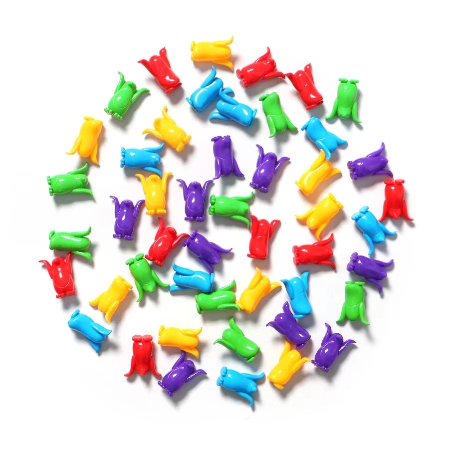 Penguin Tower Collapse - Balance Board Game - FLUFFI