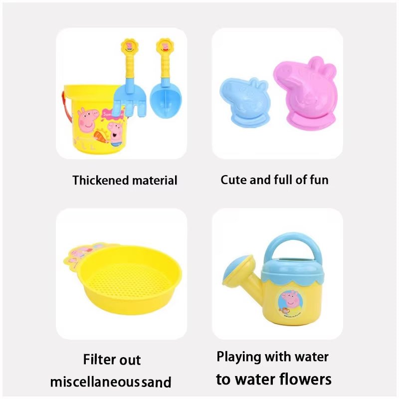 Peppa Pig Model George - Children'S Action | Beach Sand Tools - FLUFFI