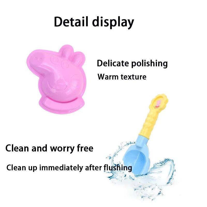 Peppa Pig Model George - Children'S Action | Beach Sand Tools - FLUFFI
