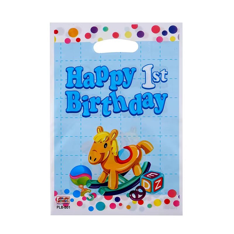 Plastic Gift Bag for Children'S Candy, Banquet Popp Pearlescent Packaging, Strong and Durable, Birthday Party, 10 - 50 Pcs/Lot - FLUFFI