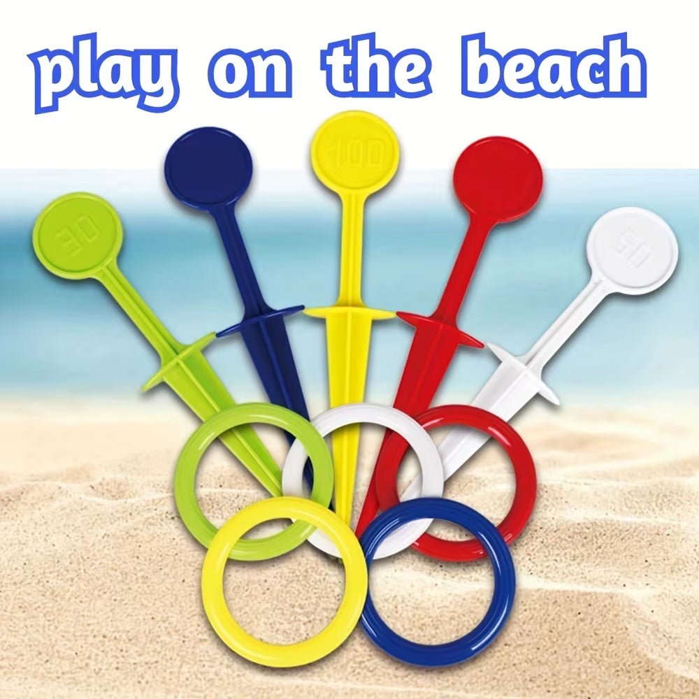 Plastic Ring Toss Game - Outdoor Activities - FLUFFI