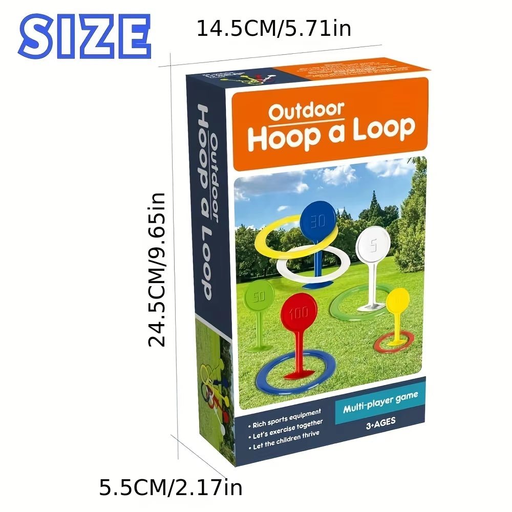Plastic Ring Toss Game - Outdoor Activities - FLUFFI