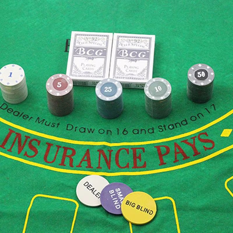 Poker Set | Chip Set | 777 Casino Edition - FLUFFI