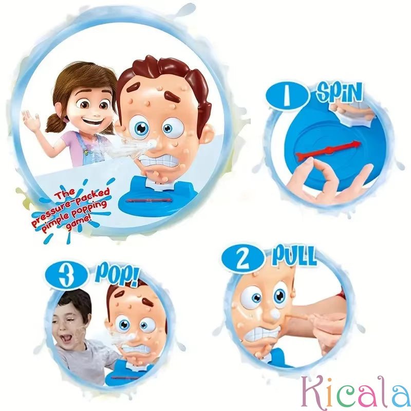 Popping Pimple Water Spray (Board game) - FLUFFI
