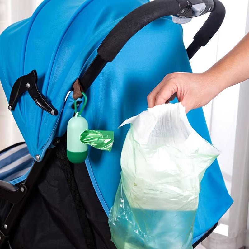 Portable Bag Dispenser - Waste Bag Refill for Baby Stoller - FLUFFI