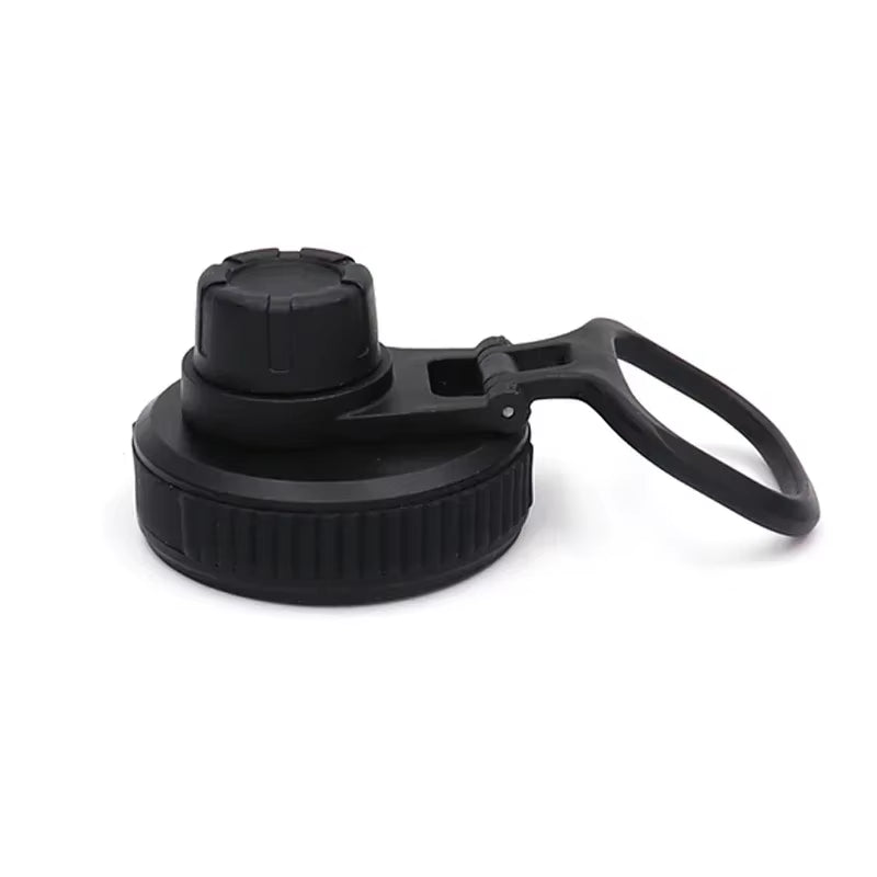 Portable Fashion Plastic Cup Lid Sports Water Bottle Straw Lid Replacement Wide Mouth Water Bottle - FLUFFI