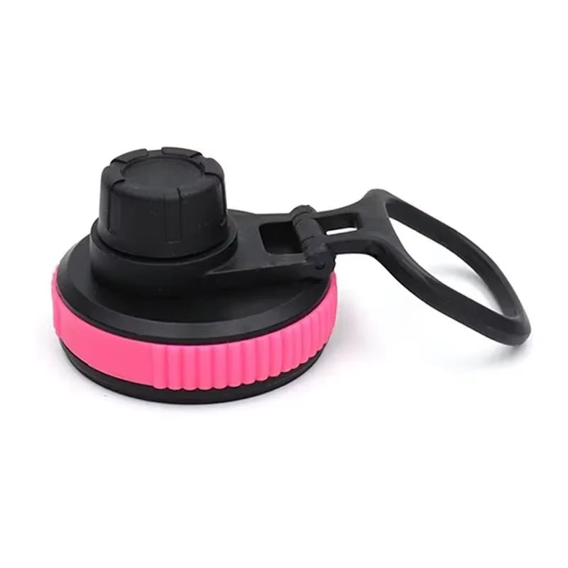 Portable Fashion Plastic Cup Lid Sports Water Bottle Straw Lid Replacement Wide Mouth Water Bottle - FLUFFI