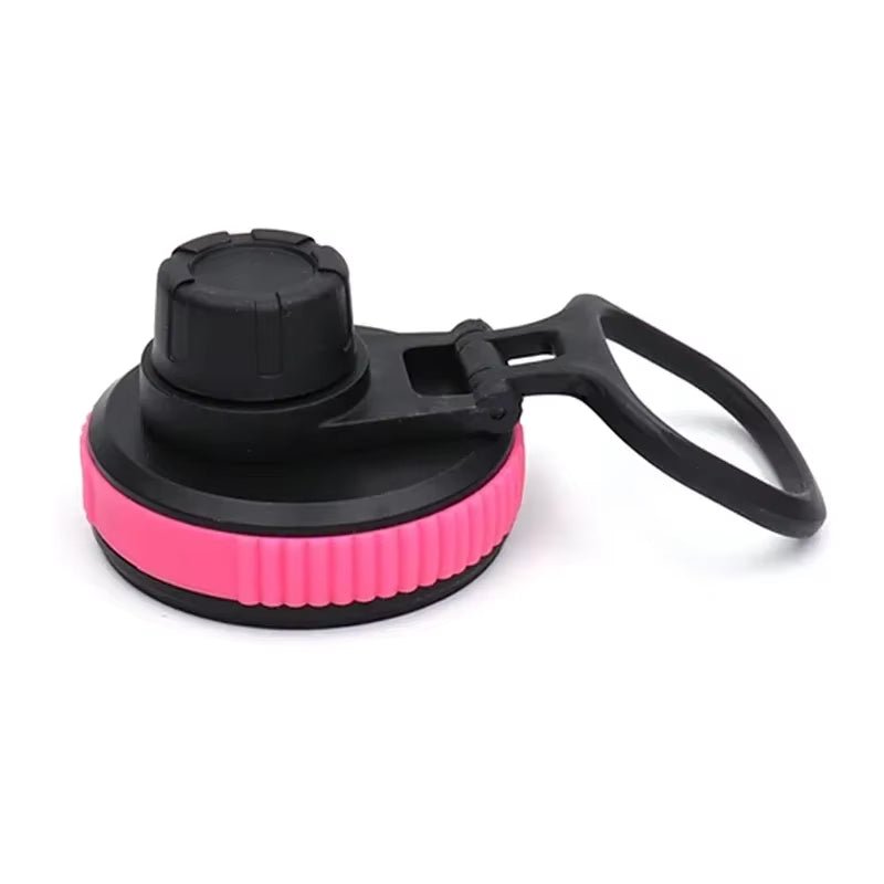 Portable Fashion Plastic Cup Lid Sports Water Bottle Straw Lid Replacement Wide Mouth Water Bottle - FLUFFI
