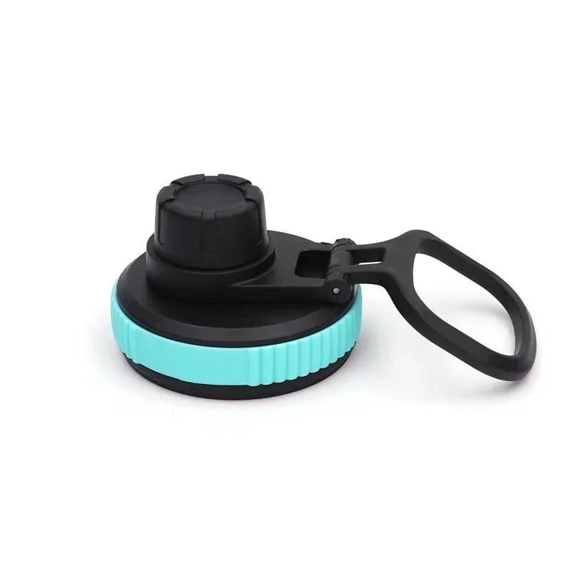 Portable Fashion Plastic Cup Lid Sports Water Bottle Straw Lid Replacement Wide Mouth Water Bottle - FLUFFI