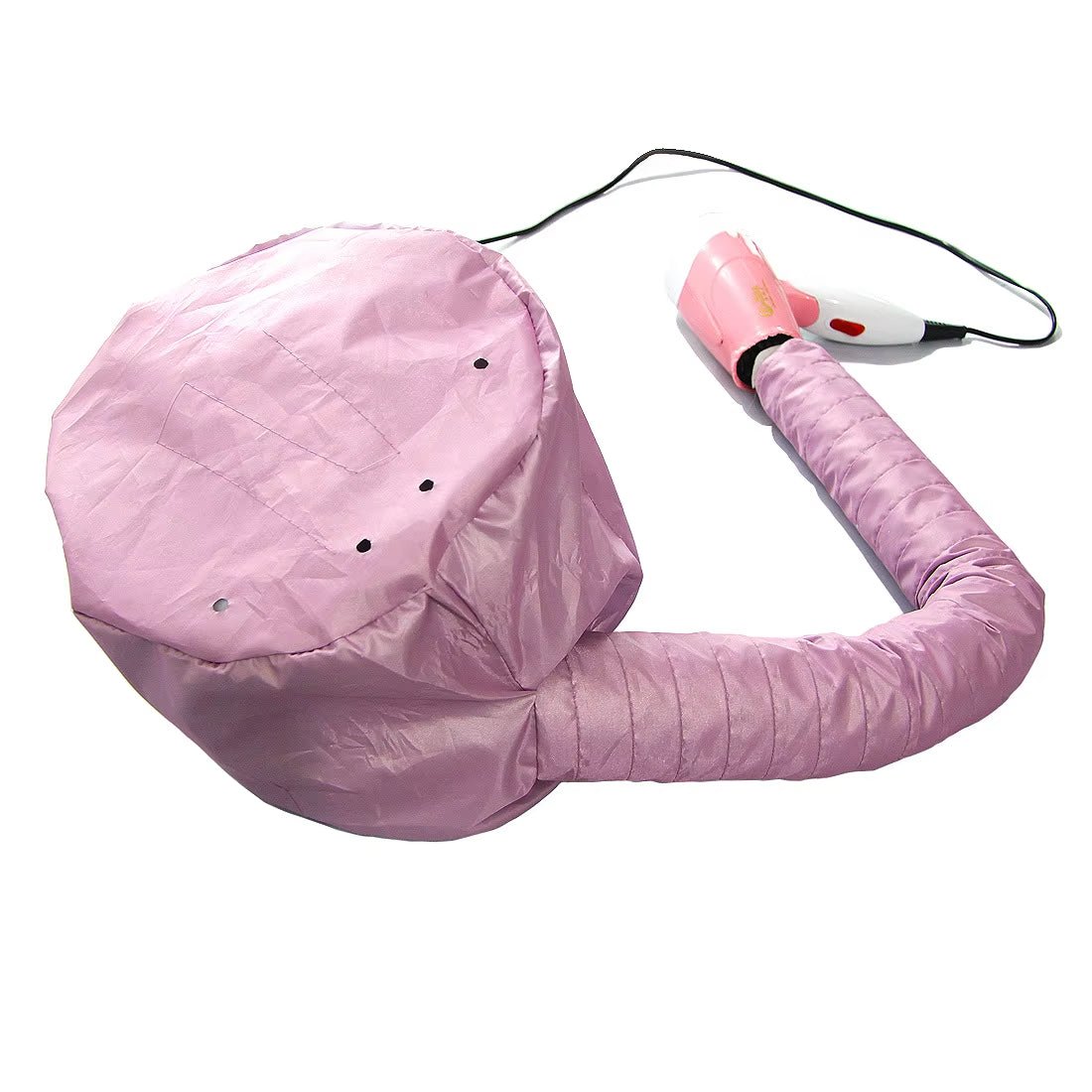 Portable Hair Bonnet Dryer Cap Lazy Man Hair Dryerr Cap Quick Dry Hair Dryer Heating Set Oil Baking Cap Household Fast Dry Hair - FLUFFI