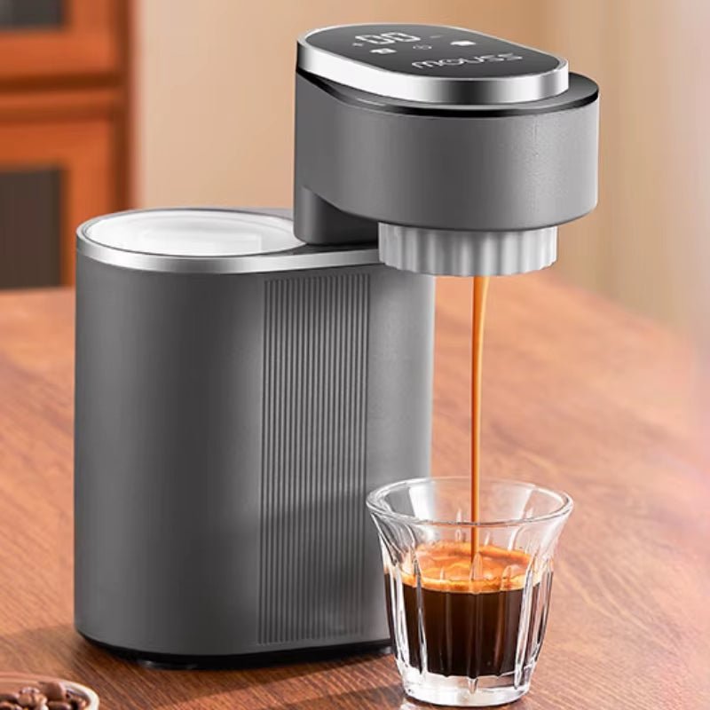 Portable Italian Coffee Machine Lightweight Semi - Automatic Home Espresso Machine Small Mini Portable Travel Coffee Machine - FLUFFI