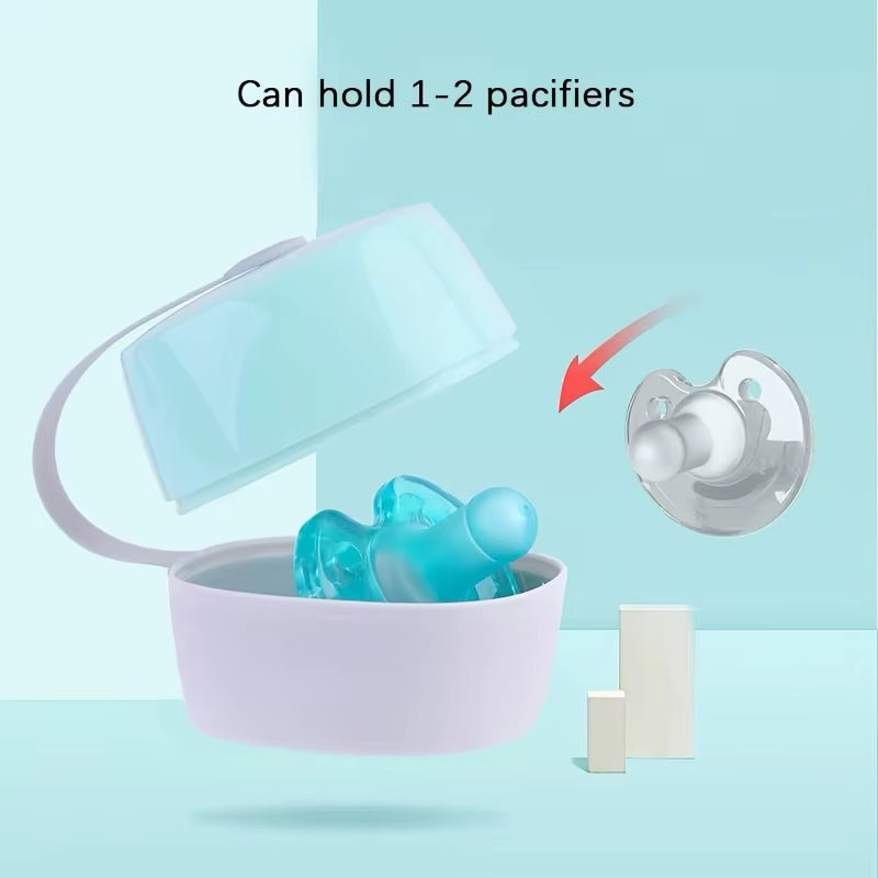 Portable Pacifier Case - Pacifier Teether Container - For Travel - FLUFFI
