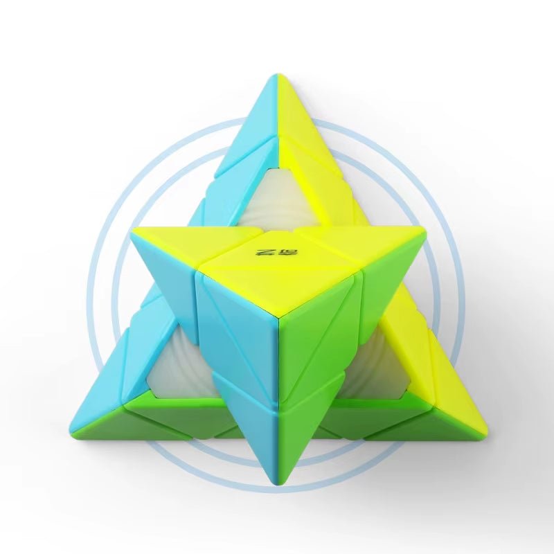 Pyramid Cube | anti Stress | 3×3 Speed Cube - FLUFFI