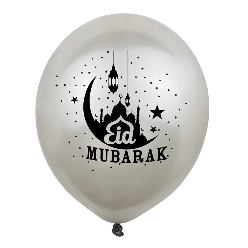 Ramadan Kareem Latex Balloon Decoration Ramadan Mubarak Muslim Islamic Festival Party - FLUFFI