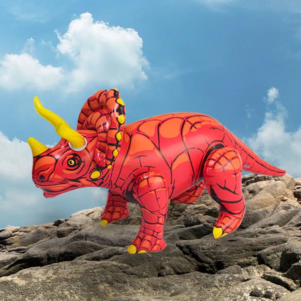 Realistic Dinosaur Set | Inflatable Toy | Birthday Party Decoration - FLUFFI