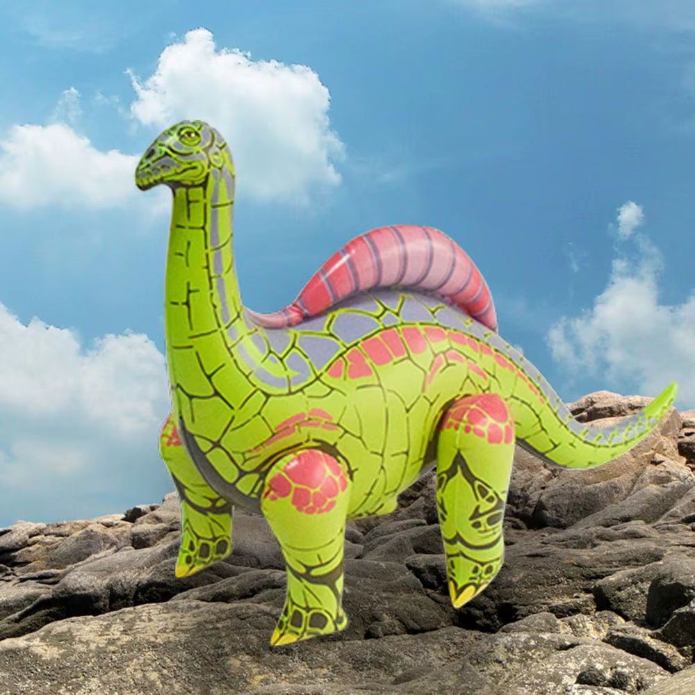 Realistic Dinosaur Set | Inflatable Toy | Birthday Party Decoration - FLUFFI