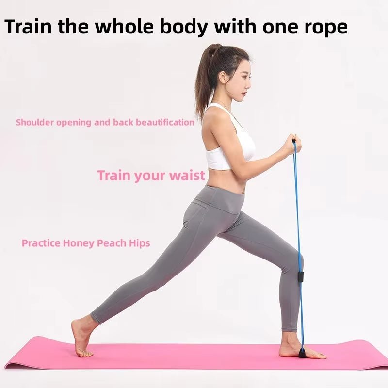 Resistance Bands | +Foam at Home Yoga | Rubber Pull Rope - FLUFFI
