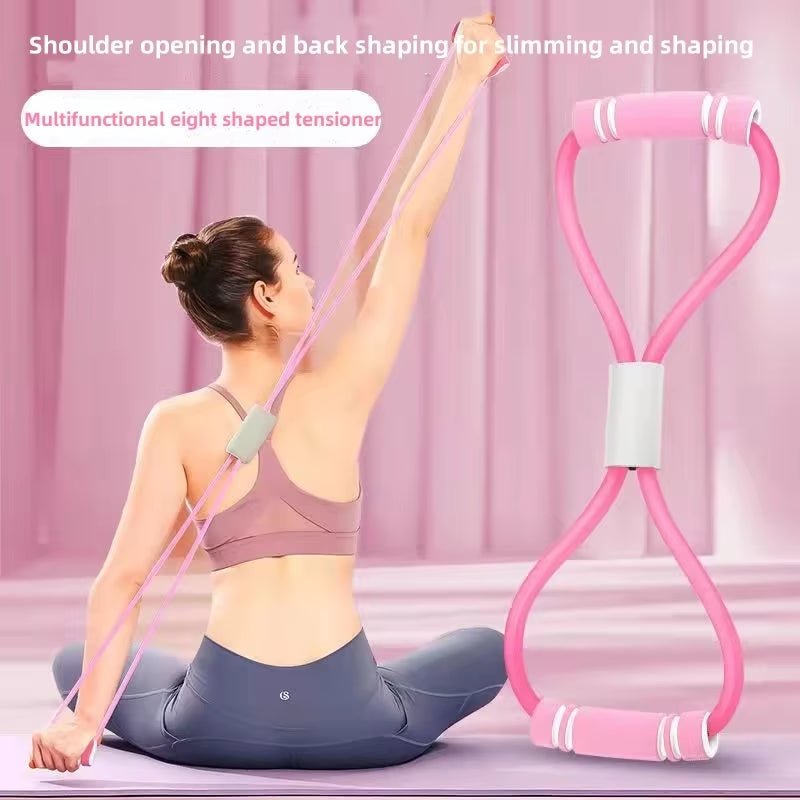 Resistance Bands | +Foam at Home Yoga | Rubber Pull Rope - FLUFFI