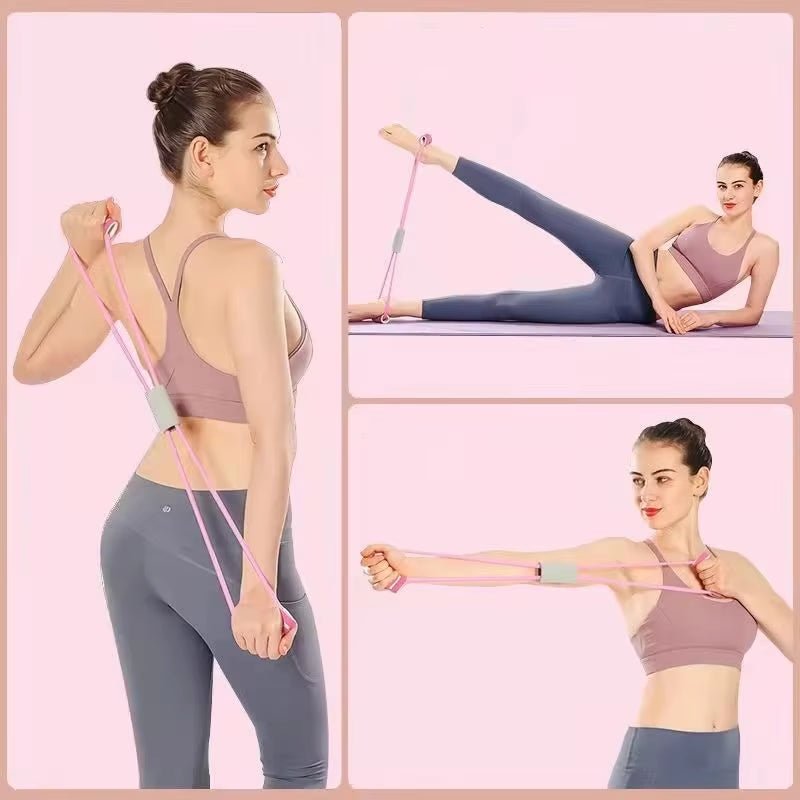 Resistance Bands | +Foam at Home Yoga | Rubber Pull Rope - FLUFFI