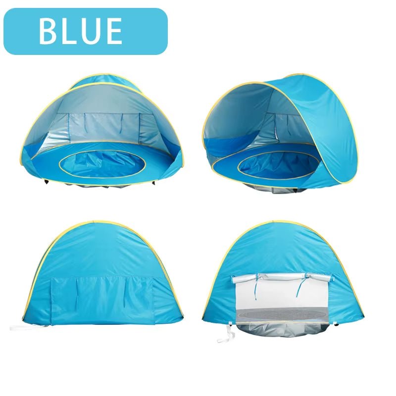 Shade Tent Pool - Baby Beach Portable - UV Protection - FLUFFI