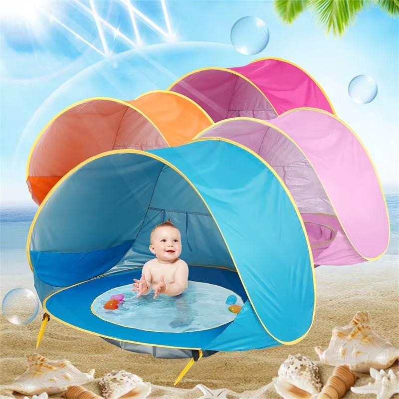 Shade Tent Pool - Baby Beach Portable - UV Protection - FLUFFI