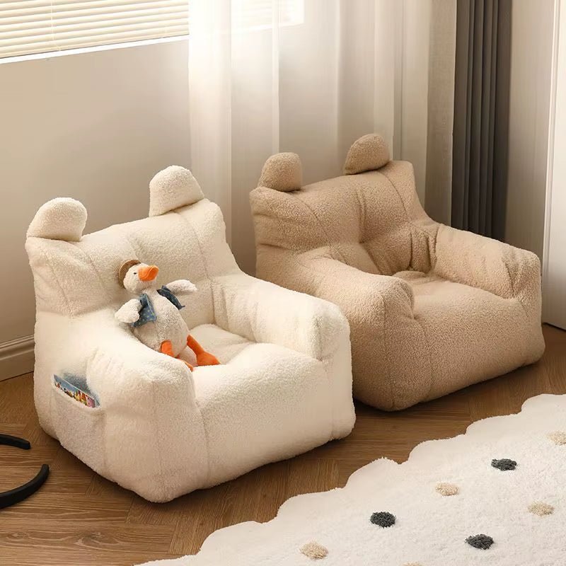 Sherpa Soft - Toddler Sofa - With Pocket - FLUFFI