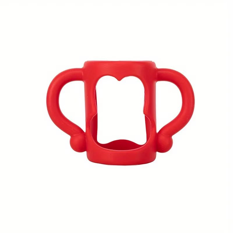 Silicone Bottle Handle for Narrow Baby Bottles, Easy Grip Handle, Can Accommodate Most Bottles - Bpa - Free Soft Silicone - FLUFFI